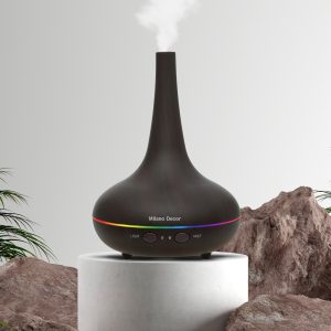 Milano Decor Ultrasonic Aroma Diffuser - Dark Wood Grain Color