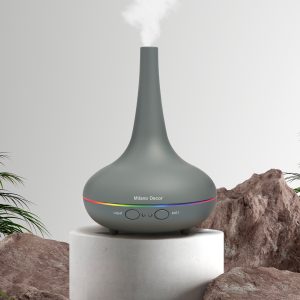 Milano Decor Ultrasonic Aroma Diffuser - Matt Grey colour: