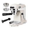 Spector Coffee Maker Machine Espresso Milk White